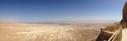 Herod the Great had palaces here. Quite the view!
