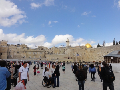 Western Wall plaza.