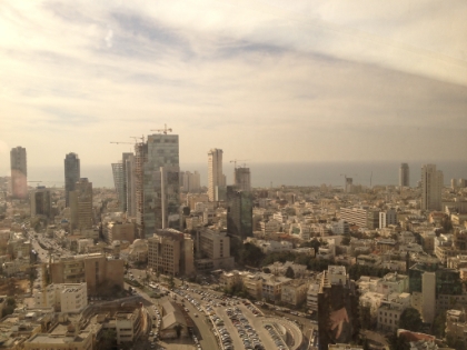 Another view of the sprawling urban city. Tel Aviv is a dense,  wealthy, hip, and non-religious city, that I would say feels somewhere between New York City and San Francisco.