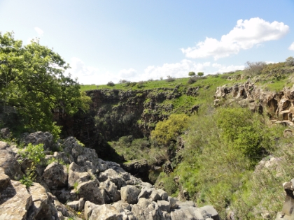 A look down the canyon.