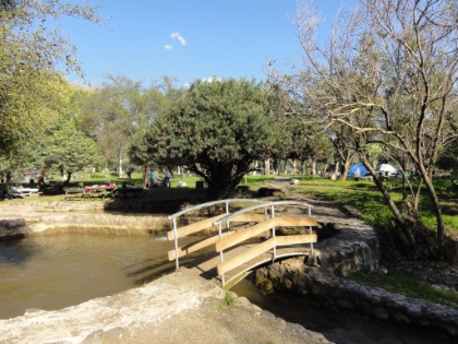The campground at the recreation area.
