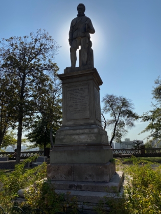 Another memorial on the hill.