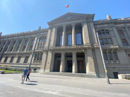 The Supreme Court building.