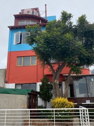 Next we take a tour of Pablo Neruda's house, a Nobel Prize winning poet and ambassador for Chile.