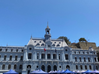 Headquarters of the Chilean Navy.