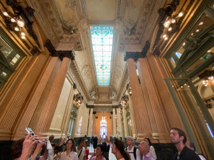 The theater was built in 1857 and recently finished a major refurbishment in 2010.