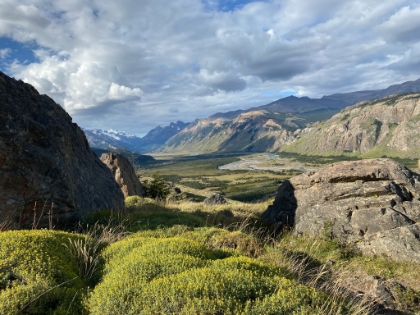 Nice views of the valley as we slowly descend back down to El Chalt&eacute;n.