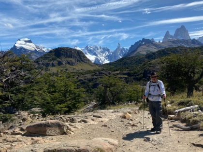 Made it back to the mirador (lookout) about 3 miles in from the trailhead.
