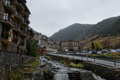 The small town of Arinsal, Andorra, a classy and quaint ski village North of Andorra de Vella. Together with flight delays, I had just flown 17 hours from Los Angeles, barely making my connecting flight, and did not sleep a wink on the plane. After pulling the all-nighter, I landed, rented a car, and made the 4 hour drive straight to Arinsal and  then hopped on the trail.