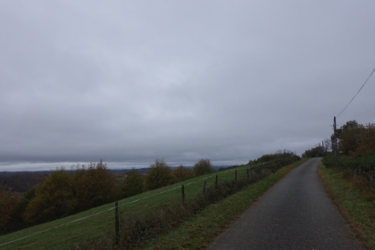 It was a 5 1/2 hour drive from Andorra to Gavarnie, France. Partially because I got lost multiple times. I was trying to use Google Maps with turn-by-turn directions. Listening to "take the 5th exit at the next roundabout" was not too easy to follow. And Google tried to be clever multiple times and send me on shortcuts through the middle of nowhere. Here I've been detoured on a road barely wider than my rental car. It was a nice drive though.