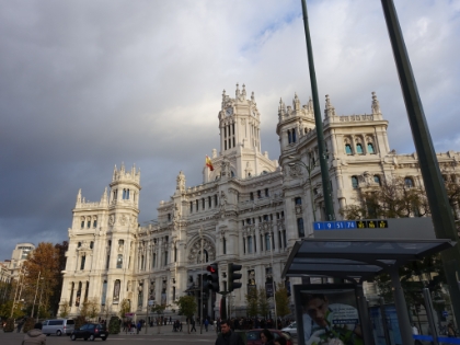 Palacio de Cibeles, the City Hall of Madrid.
