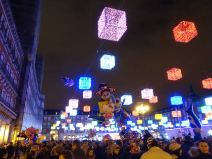 Plaza Mayor. Back into the outdoor market, festival, and sea of humanity. I was beginning to get worried about making it back to the station in time for my train. I was supposed to be on the last train out of Madrid for the night.