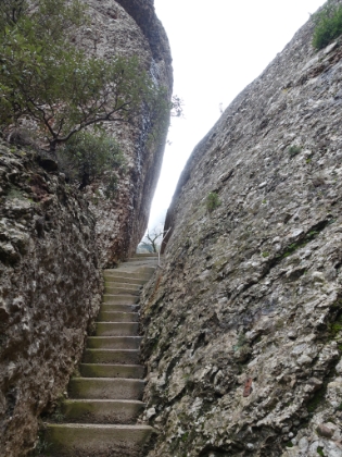 Lots and lots of (very interesting) stairs.