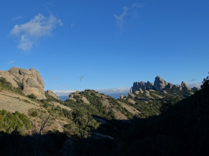 Very interesting terrain up here.