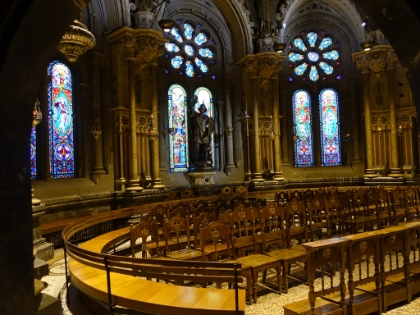 A side chapel in the Basilica.