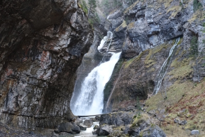 A little bit closer look at Las Cascadas del Estrecho.