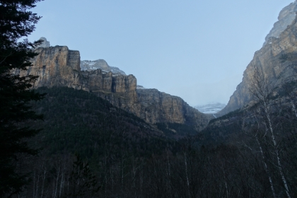 Heading back around the loop now towards the trailhead. View of the Circo de Cotatuero and the Cascada de Cotatuero where I was earlier in the day. At the top of the snow capped ridge in the far distance is the Breche de Rol&agrave;nd. The other side of the same ridge I was on yesterday in Gavarnie. There's actually a 3-4 day backpacking loop that goes from Gavarnie to Ordesa and back. That would be an amazing trip.