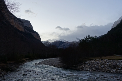 One more look down the valley along the Arazas river.