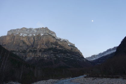 And a final look up Ordesa canyon with the moon already high in the sky. Now it’s time to make the 3 1/2 hour drive back to Barcelona airport to return the rental car and unfortunately end three amazing days in the Pyrenees. I could have easily spent three weeks here instead of three days.