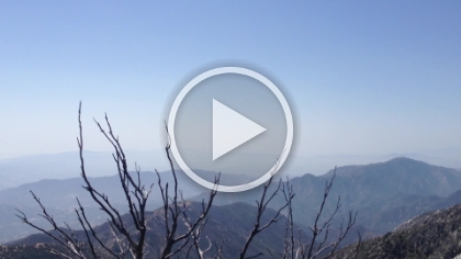 360 view from the San Gabriel summit.