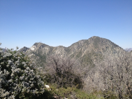 Mt. Disappointment, San Gabriel, Lowe via Echo Mtn