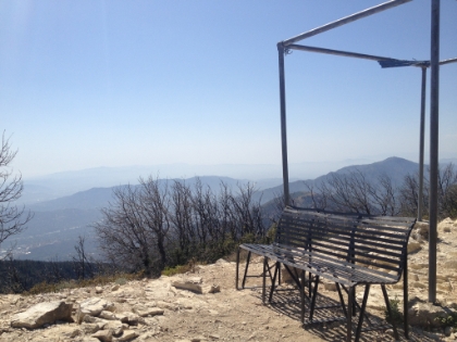 Hangout spot on the summit.