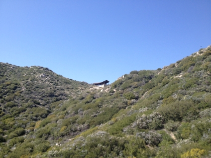 Looking back up at Inspiration Point.