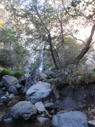 Approaching Sturtevant Falls.