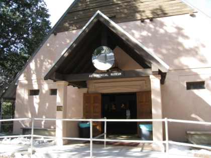 The Mt. Wilson Astronomical Museum. Evidently it closes for the winter aftter November 30th. Perfect timing! I wouldn't mind coming up here again sometime for the full tour.
