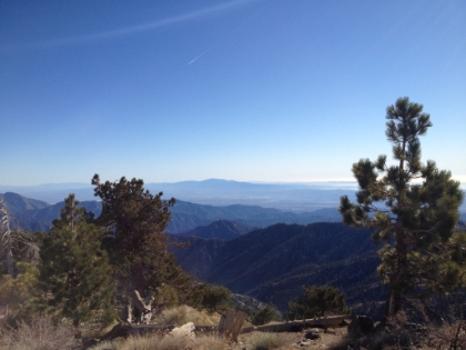 Made it to the top of Mt. Hawkins. Great views from the top!