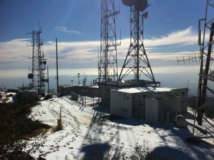 Definitely a different look than usual up here. It was worth the effort.