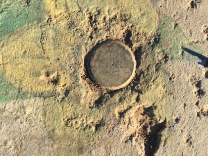 An elevation marker of some sort.