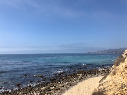 Heading down to sea level.