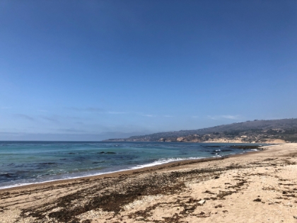 Fantastic views. And you can control exactly how much gain you want by how many times you run down from the bluffs and then back up again.