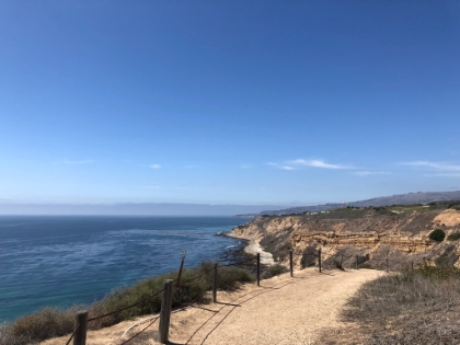 Looking back at the [bleep] National Golf Club, where the trailhead is unfortunately located. I can't even mention the name here.