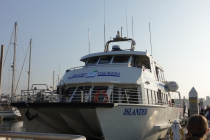 After spending the night in Ventura Harbor, we're up early the next morning for our ferry ride out to Santa Cruz Island in Channel Islands National Park.