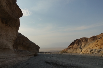 Leaving the canyon in the early evening light.
