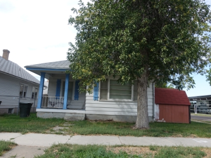 Driving by the house where my Dad lived from birth until age 11.