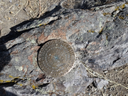 Made it to the mini-summit at the highest point on the range.