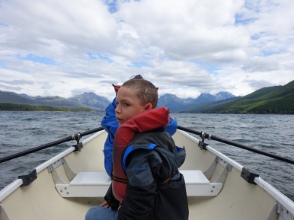 Heading out for what would become an epic adventure.