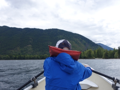 Dad started out rowing.