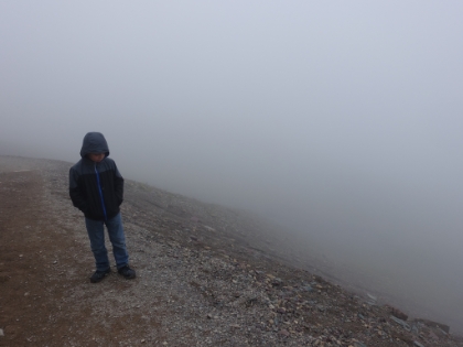 Be careful not to slip into the foggy abyss here.