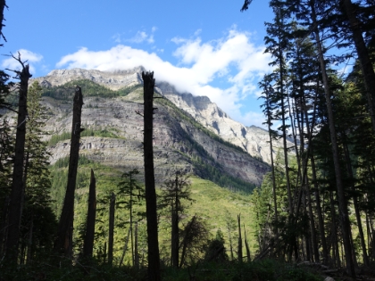 Great views of the canyon walls.