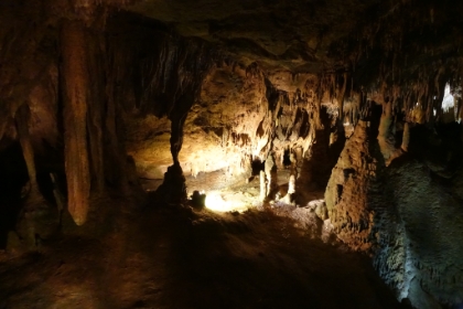The formations may not be as elaborate as some other, more well known, caverns. But it's a huge cavern system, the biggest I have been in so far.