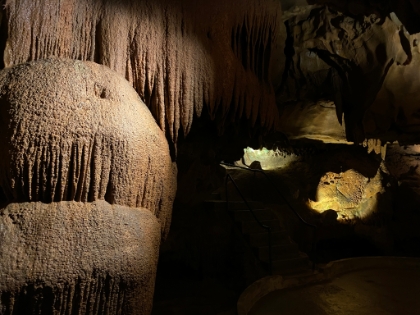 Some impressive flowstone.