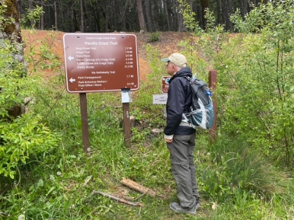 On the way South to Redding, we decide to get in a quick hike in Castle Crags State Park along a portion of the PCT.