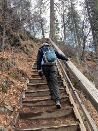 Time to head onwards to the upper falls.