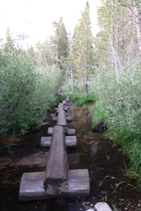A footbridge through the flooded meadows. I believe this is new since the last time I was here 15 years ago.