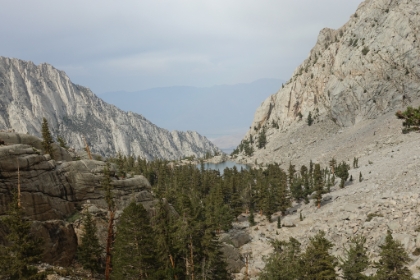 Almost back down to Lone Pine Lake.