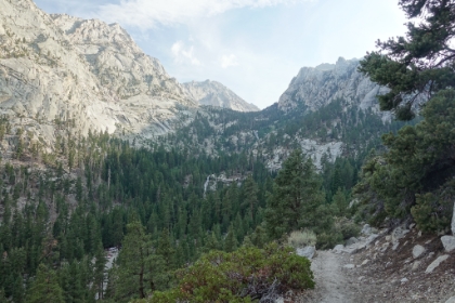Finally, almost down to the bottom, looking back up the canyon. It was still dark when I was here in the morning. The last few miles of this trail are definitely a grind.